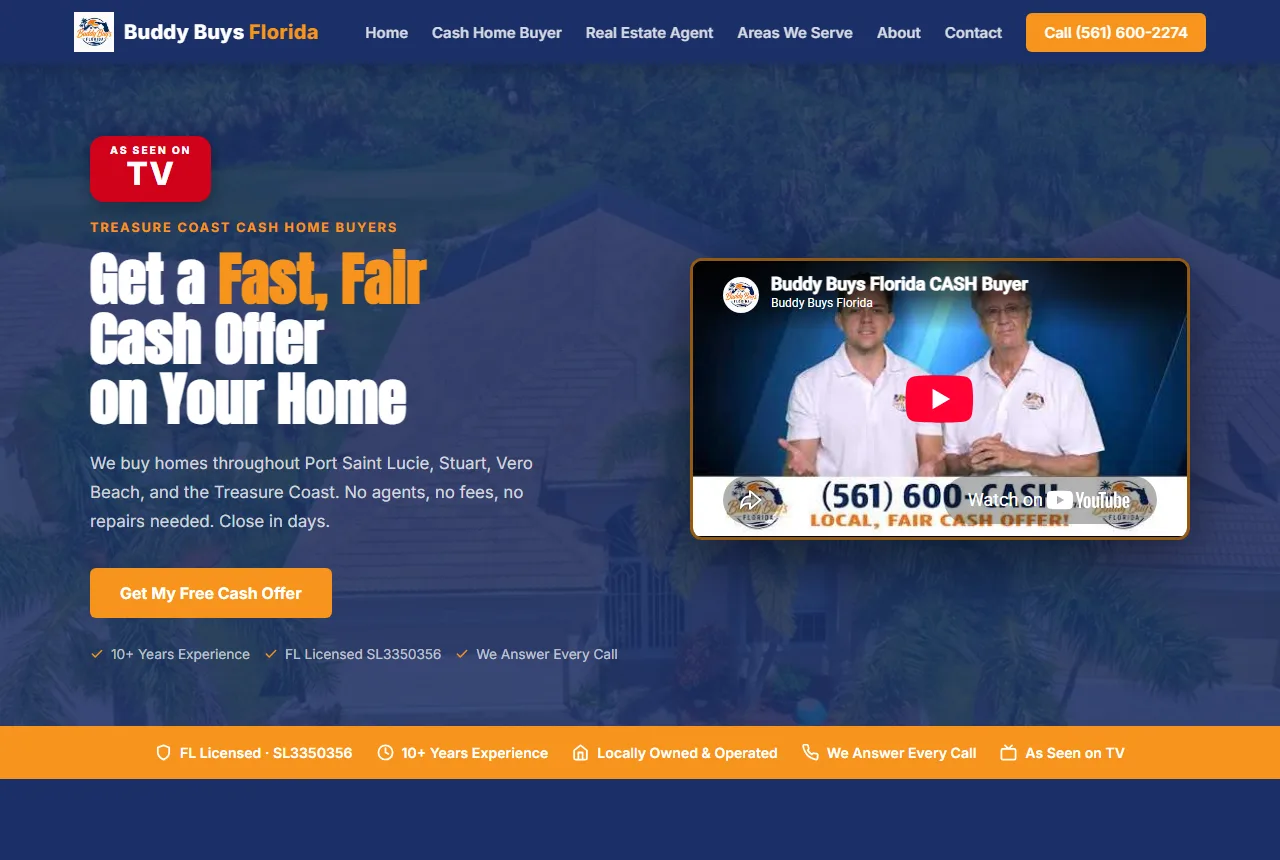 Buddy Buys Florida website